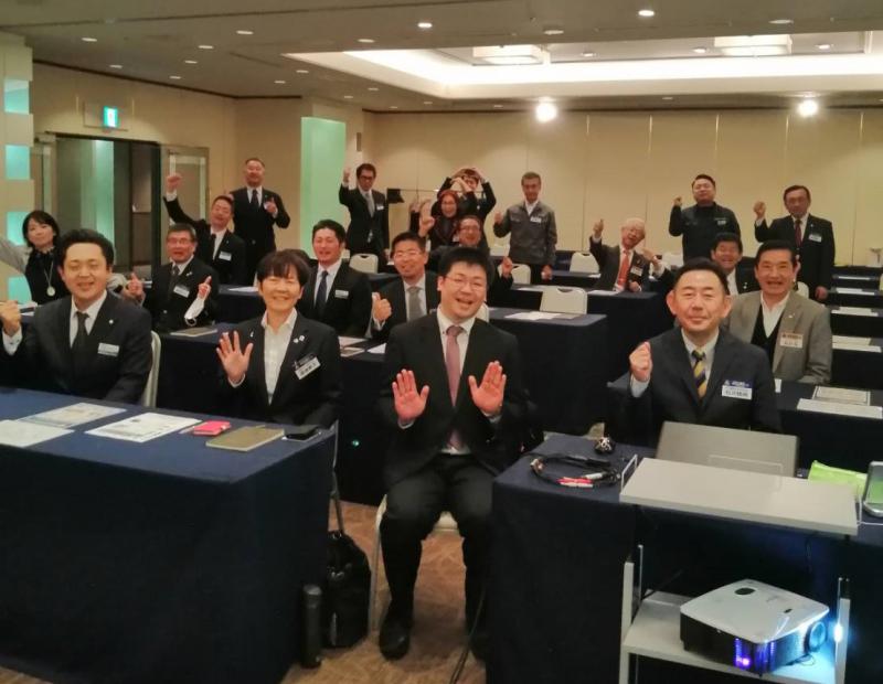 郡山市倫理法人会 御代田祐介朝礼副代表委員 登壇!!