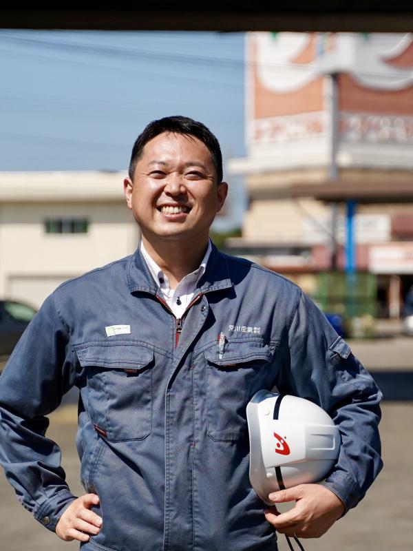 荒川産業(株) 荒川健吉社長 登壇!!