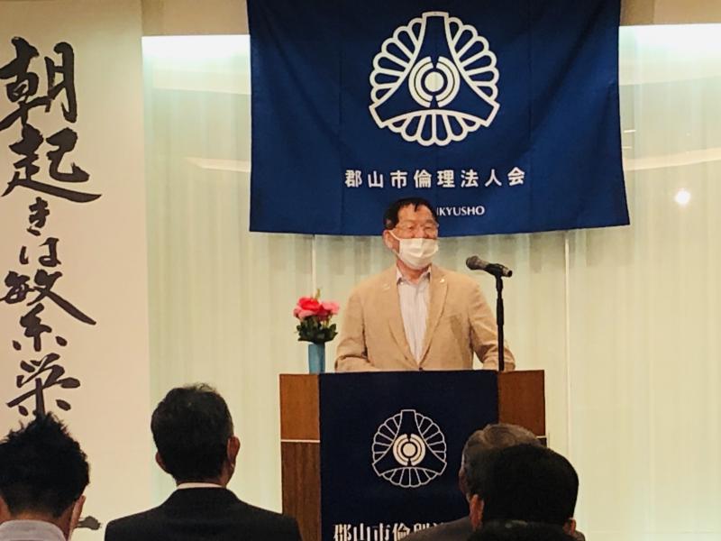 第1284回 これからの郡山市を展望します「郡山市の夢を語る」山口勇氏