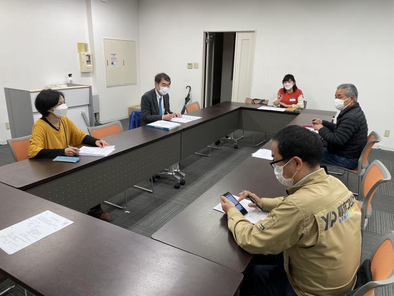 令和4年度第7回 広報委員会 (場所変更:青木商店八山田会議室)