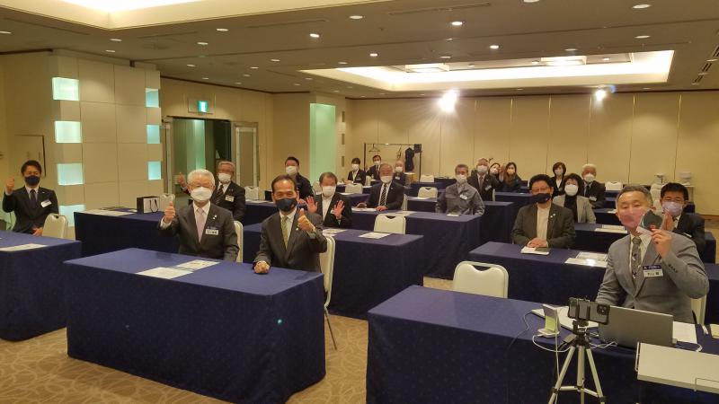 福島県倫理法人会 弓田八平副会長 登壇!!