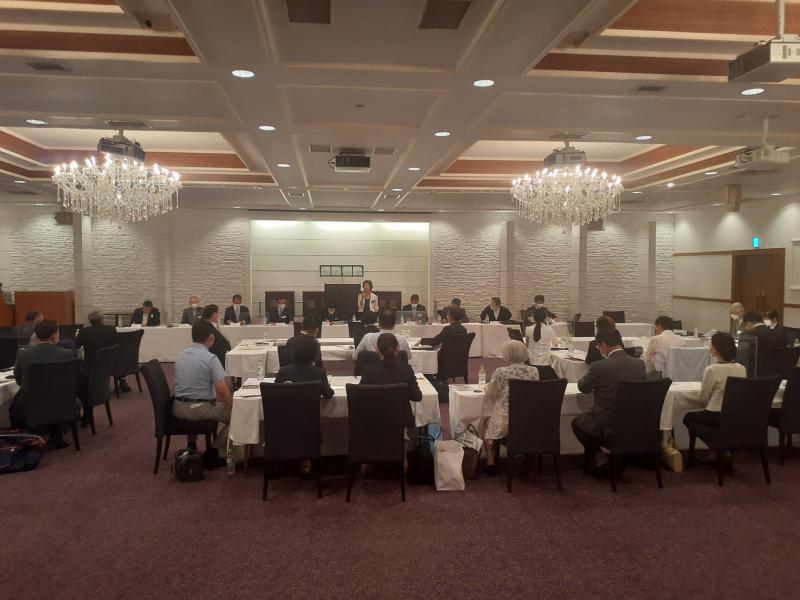 令和4年度第11回 役員会 新旧役員座談会(ベルヴィ郡山館)