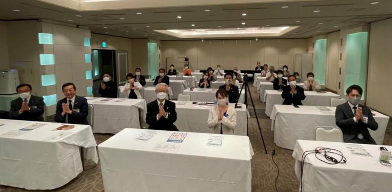 須賀川市倫理法人会 樽川千香子女性副代表委員登壇!