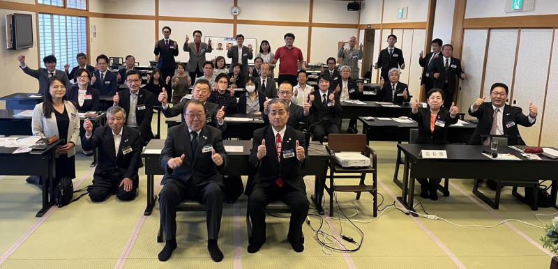 青田 由広氏 テーマ: 『  人生は 人と人の おつきあい 』