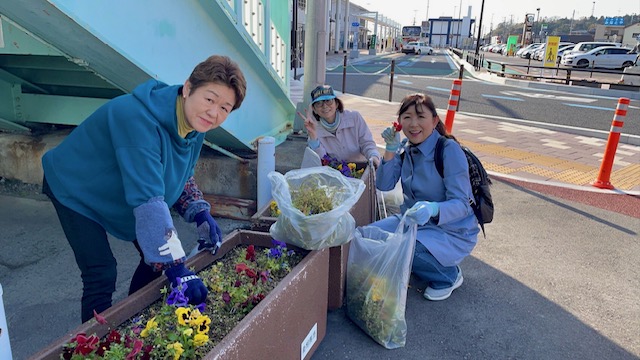 ４月の「福拾い」清掃活動