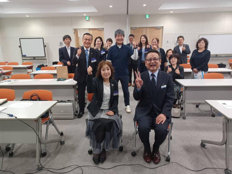 R6.5.7 モーニングセミナー講師 廣野隆之氏を囲んで