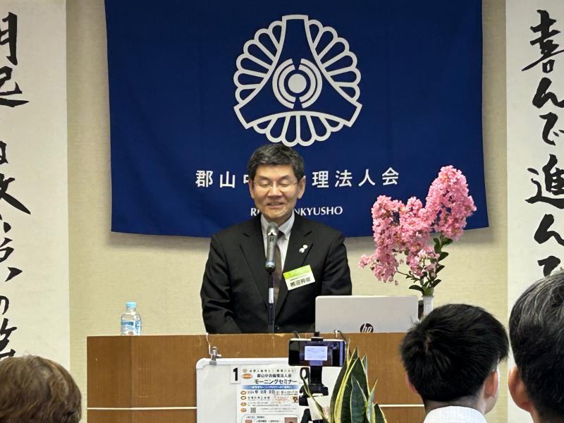 あぶくま田村準倫理法人会 専任幹事 栁沼邦俊 氏