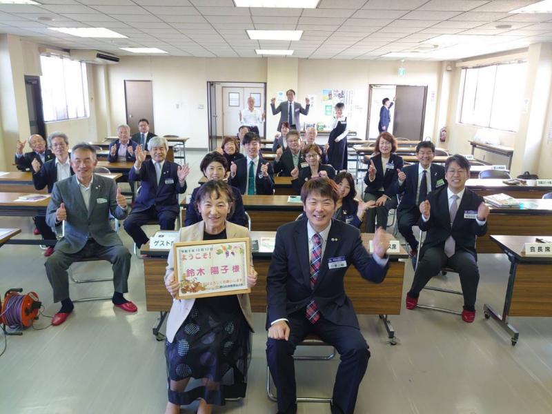郡山中央倫理法人会 朝礼代表委員 鈴木 陽子 氏
