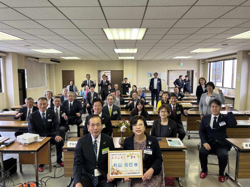 あぶくま田村準倫理法人会 会長 杉山 元巳 氏