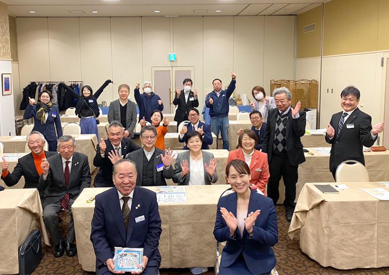 人生蒔いたとおり花が咲く／原田善征氏
