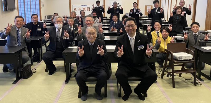 古屋　哲男氏テーマ：「多くの人に多くの幸福を与えます」