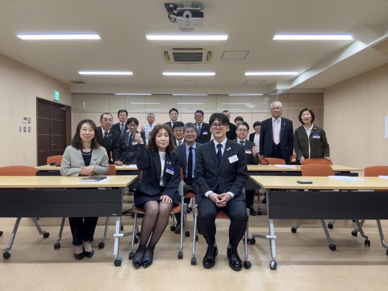 講師　片山鉄太郎氏を囲んで  