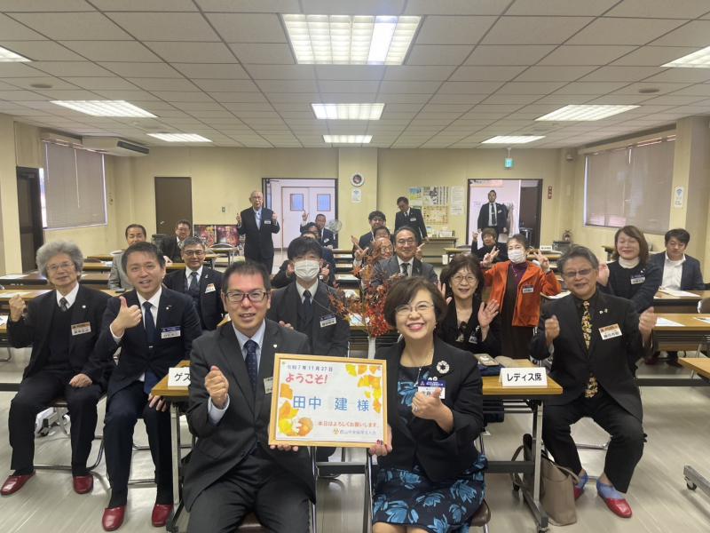 福島県倫理法人会 朝礼副委員長 田中建 氏